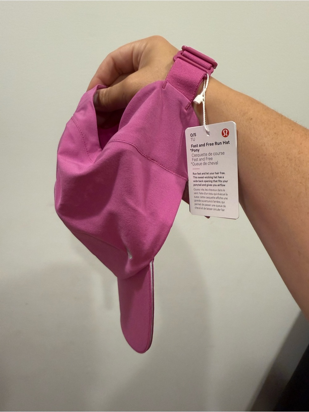 lululemon athletica Fast and Free Run Hat - Hot Pink